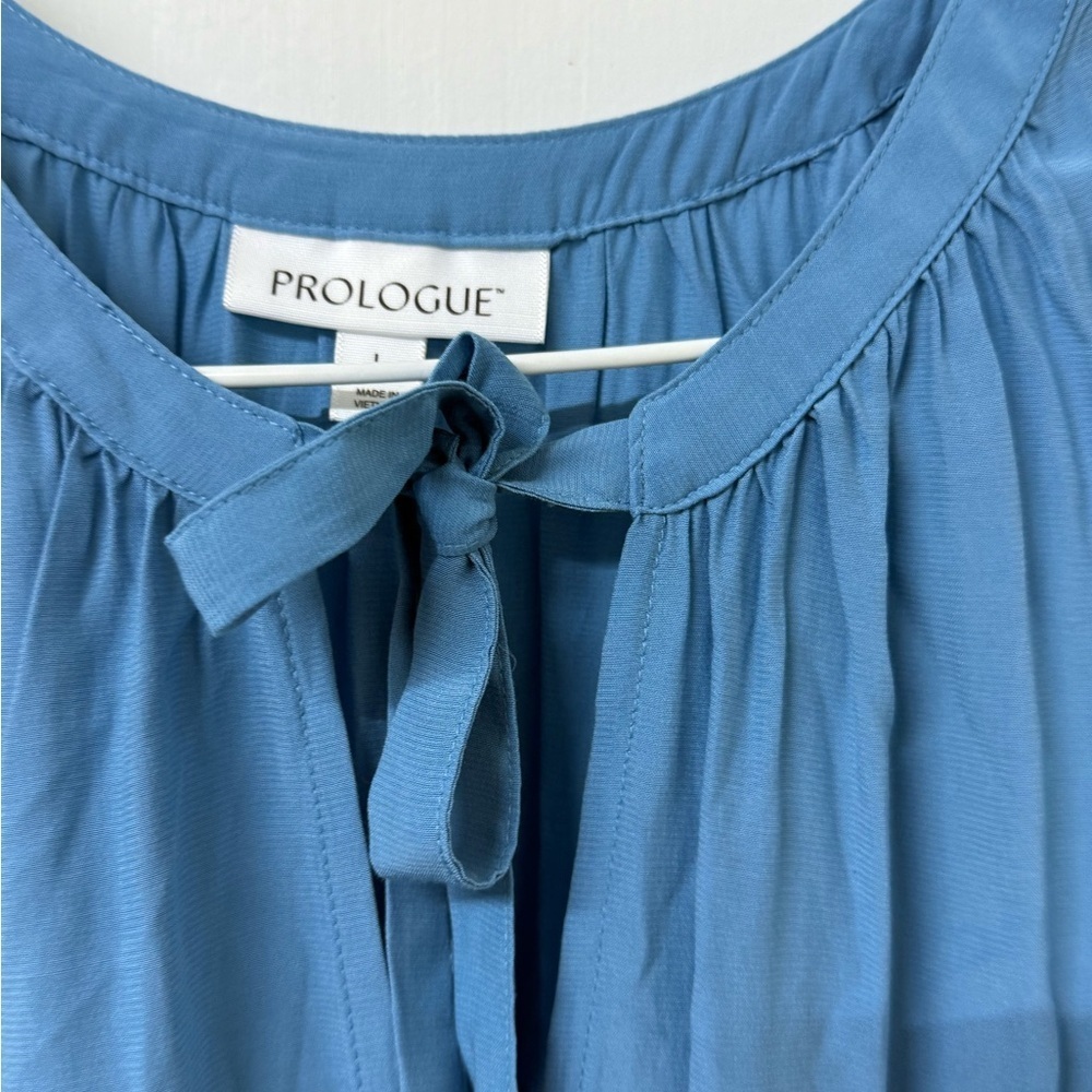 Prologue Azure Button-Up - Picture 7 of 9